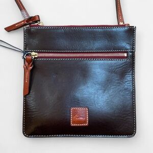 Dooney & Bourke Brown Leather Crossbody Bag